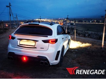 Спойлер на багажник от Renegade для Infiniti QX70 / FX S51