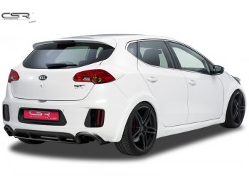 Накладка на задний бампер Elegance от CSR Automotive на Kia Ceed II GT / Pro Ceed II GT