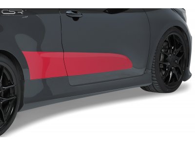 Накладки на пороги от CSR Automotive на Kia Pro Ceed II 3D