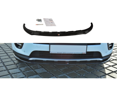 Накладка на передний бампер от Maxton Design для Kia Sportage IV GT-Line