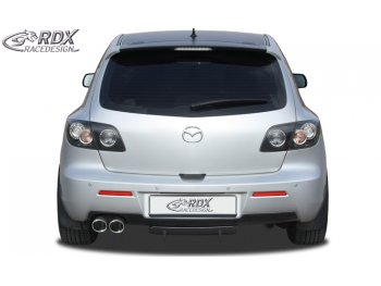 Накладка на задний бампер U-Diff от RDX Racedesign на Mazda 3 BK рестайл