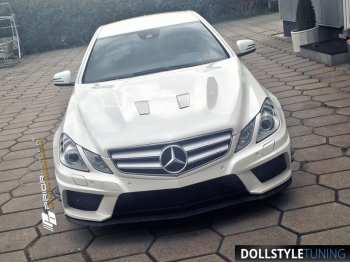 Бампер передний в стиле Prior-Design PD550 Black Edition для Mercedes E Coupe C207 (реплика)