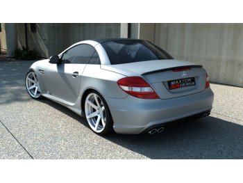 Бампер задний AMG W204 Look от Maxton Design на Mercedes SLK класс R171
