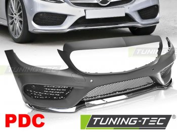 Бампер передний AMG Look от Tuning-Tec на Mercedes C класс W205