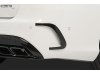 Накладки на воздухозаборники заднего бампера от CSR на Mercedes C W205 AMG / AMG-Line