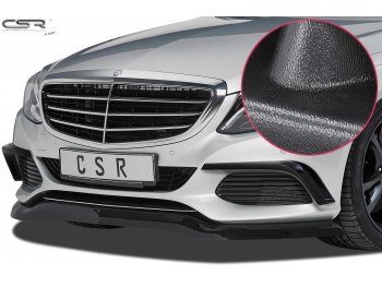 Накладка на передний бампер Matte Black от CSR на Mercedes C класс W205