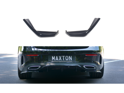 Сплиттеры для заднего бампера от Maxton Design на Mercedes E W213 Coupe AMG-Line / E43 AMG