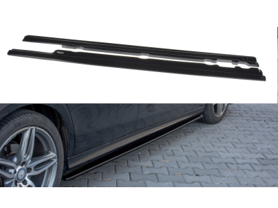 Сплиттеры для порогов от Maxton Design на Mercedes E W213 Coupe AMG-Line / E43 AMG