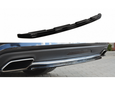 Накладка на задний бампер центральная от Maxton Design на Mercedes CLS класс W218