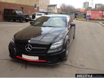 Бампер передний Prior-Design PD550 Black Edition для Mercedes CLS W218 (реплика)