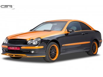 Накладка на передний бампер от CSR Automotive Var2 на Mercedes CLK класс W209 Coupe / Cabrio