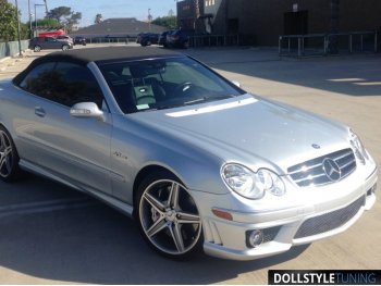 Комплект обвеса в стиле AMG 63 на Mercedes CLK класс W209