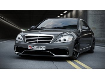 Бампер передний в стиле W205 от Maxton Design на Mercedes S класс W221