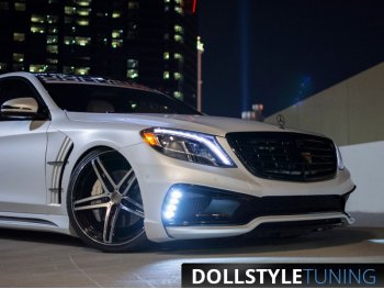 Комплект обвеса WALD Black Bison на Mercedes S класс W222 кузов