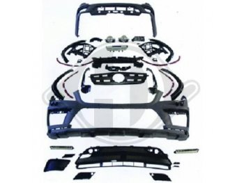 Аэродинамический обвес AMG GL63 на Mercedes GL класс X166