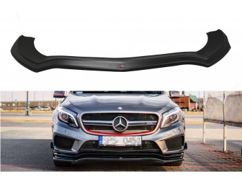 Сплиттер для переднего бампера от Maxton Design на Mercedes GLA X156 45 AMG SUV