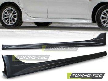 Накладки на пороги EVO Look от Tuning-Tec на Mitsubishi Lancer X