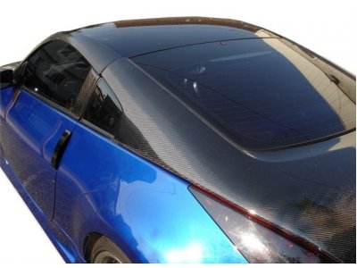 Крышка багажника карбон от Eurolineas на Nissan 350Z