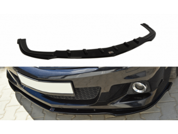 Накладка на передний бампер Var2 от Maxton Design на Opel Astra H OPC / VXR