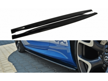 Накладки на пороги от Maxton Design на Opel Astra J OPC / VXR