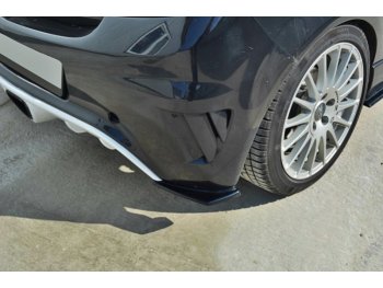 Боковые накладки на задний бампер от Maxton Design на Opel Corsa D OPC / VXR