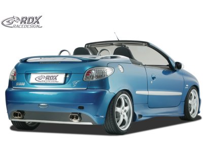 Бампер задний GTI-Five от RDX Racedesign на на Peugeot 206 Cabrio
