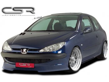 Накладка на передний бампер от CSR Automotive на Peugeot 206 Limousine / Hatchback