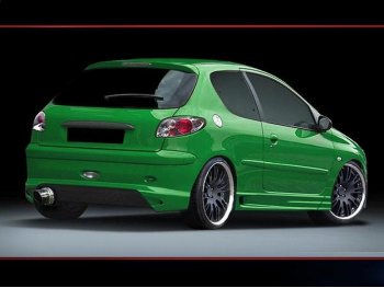 Накладки на пороги GTN от Maxton Design на Peugeot 206