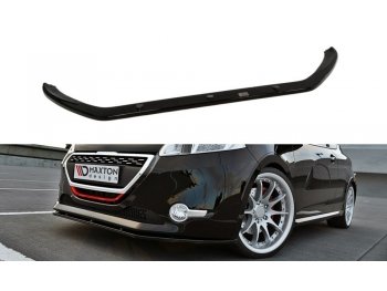 Сплиттер переднего бампера от Maxton Design для Peugeot 208