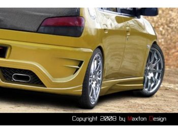 Накладки на пороги Inferno от Maxton Design на Peugeot 306