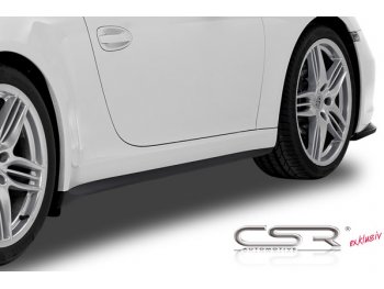 Накладки на пороги от CSR Automotive на Porsche 911 / 991 Carrera / Carrera S