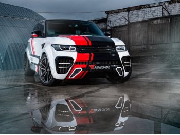 Комплект обвеса от Renegade V1 для Range Rover Sport с расширением