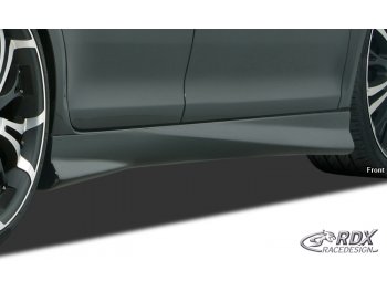 Накладки на пороги Turbo от RDX Racedesign на Skoda Fabia II