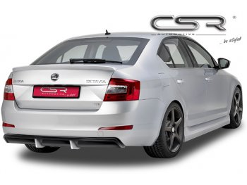 Накладка на задний бампер от CSR Automotive на Skoda Octavia III