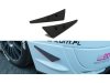 Рассекатели воздуха на передний бампер от Maxton Design для Subaru Impreza II WRX STI Blobeye