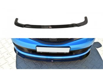Накладка сплиттер на передний бампер Var2 от Maxton Design для Subaru Impreza III WRX STI