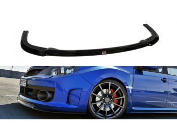 Накладка сплиттер на передний бампер от Maxton Design для Subaru Impreza III WRX STI