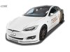Накладки на пороги от RDX Racedesign на Tesla Model S