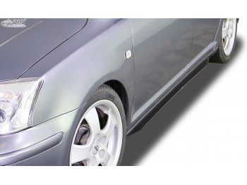 Накладки сплиттеры на пороги от RDX Racedesign для Toyota Avensis II