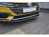 Накладка на передний бампер Var2 от Maxton Design для Volkswagen Arteon