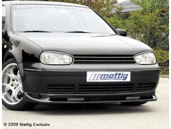 Накладка на передний бампер Mattig на VW Golf IV