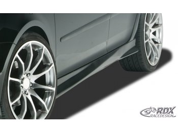 Накладки на пороги Turbo от RDX Racedesign на VW Golf Plus
