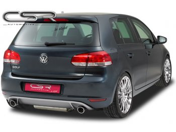 Накладка на задний бампер от CSR Automotive на VW Golf VI Hatchback
