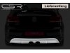 Накладка на задний бампер Var2 от CSR Automotive на VW Golf VI Hatchback