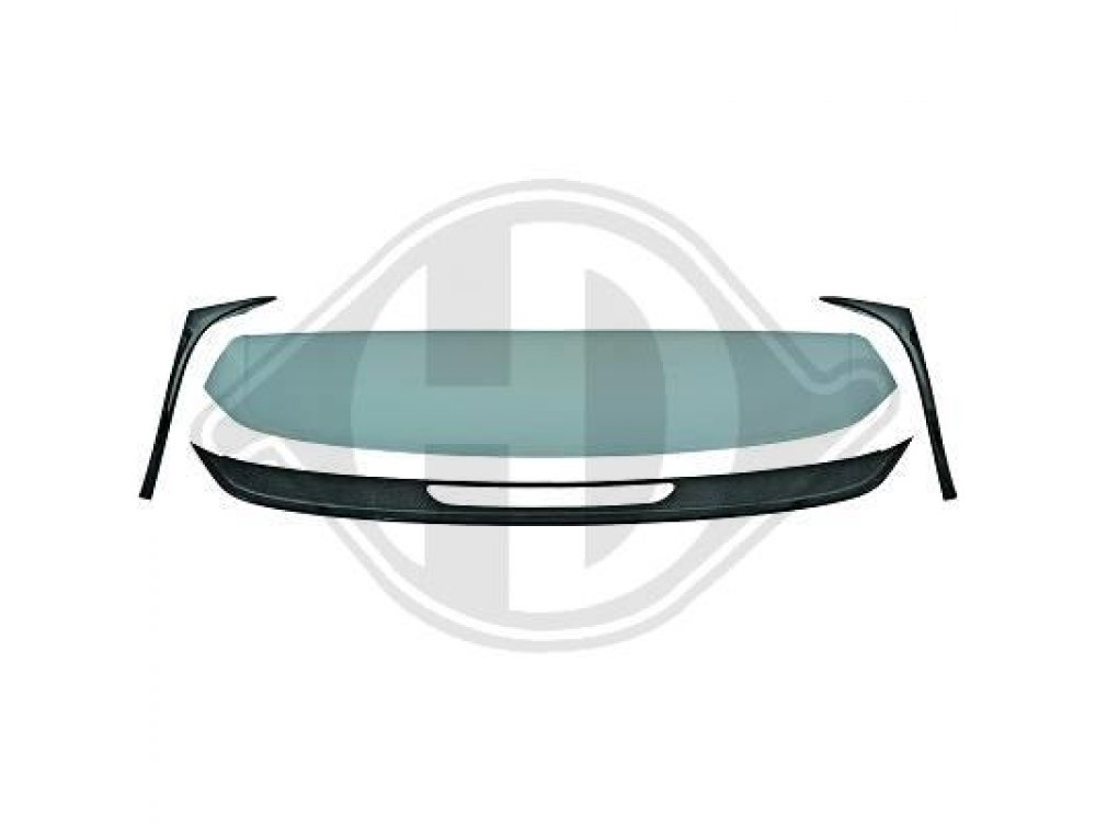 Спойлер на багажник от HD в стиле GTI Clubsport на на VW Golf VII