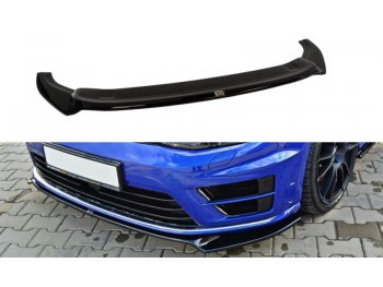 Сплиттер переднего бампера Var2 от Maxton Design на VW Golf VII R