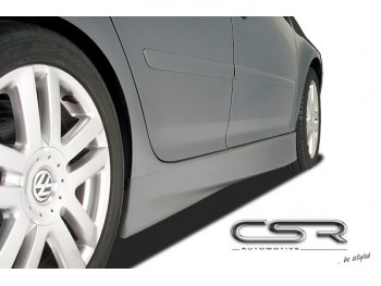 Накладки на пороги от CSR Automotive Var2 на VW Jetta V