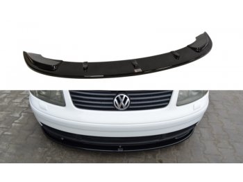 Накладка сплиттер переднего бампера от Maxton Design на VW Passat B5