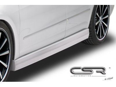 Накладки на пороги от CSR Automotive на Volkswagen Passat CC Coupe