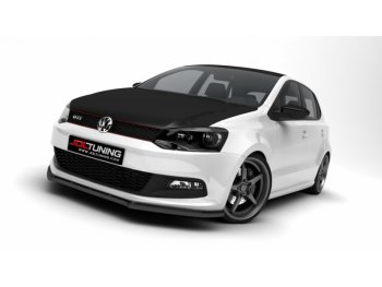 Накладка на передний бампер от Maxton Design на VW Polo 6R GTI